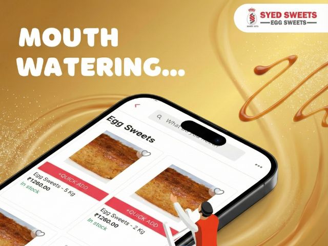 Syed Sweets Mobile App